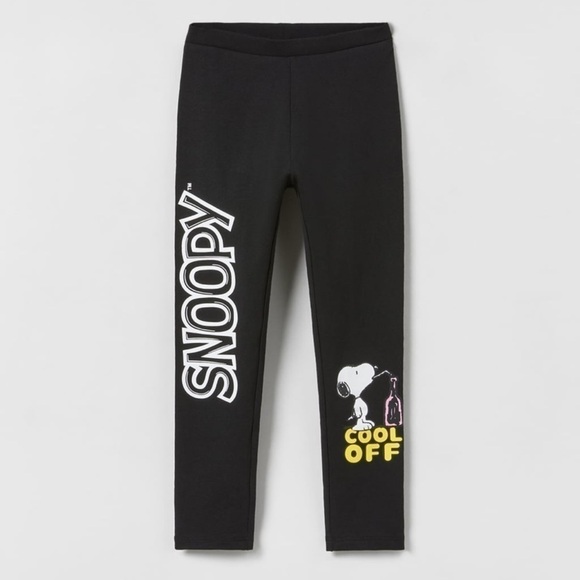 Zara Snoopy Leggings - Picture 1 of 7
